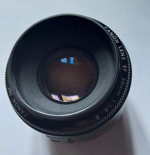 Canon EF 50mm  f1.8 lens in goede staat, Audio, Tv en Foto, Fotografie | Lenzen en Objectieven, Gebruikt, Standaardlens, Ophalen of Verzenden