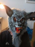 Halloween, weerwolfmasker. Volledig gezichtsmasker., Hobby en Vrije tijd, Kostuums, Theaterbenodigdheden en LARP, Zo goed als nieuw