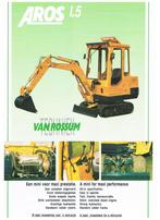 Aros minigraver folder, Ophalen of Verzenden, Zo goed als nieuw, Folder