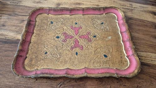 Vintage Italiaans dienblad, Huis en Inrichting, Woonaccessoires | Dienbladen, Zo goed als nieuw, Verzenden