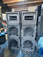 PA Speakers - 4 x15 inch, 2x3 inch Beyma, 4x500W, 2x150W, Audio, Tv en Foto, Luidsprekers, Ophalen, 120 watt of meer, Overige typen