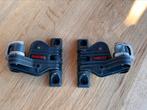 2 x Ronstan schootklem draaibaar, Watersport en Boten, Ophalen of Verzenden, Gebruikt