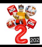 Roblox ballonnen set, Hobby en Vrije tijd, Feestartikelen, Ophalen of Verzenden, Nieuw, Versiering, Verjaardag