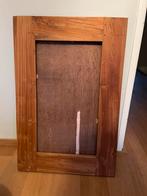 Teak houten lijst, Huis en Inrichting, Woonaccessoires | Lijsten, Gebruikt, Ophalen of Verzenden, 75 cm of meer, 50 tot 75 cm