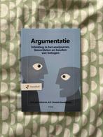 Argumentatie - A.F. Snoeck-Henkemans, Boeken, A.F. Snoeck-Henkemans; F.H. van Eemeren, Sociale wetenschap, Nieuw, Ophalen of Verzenden
