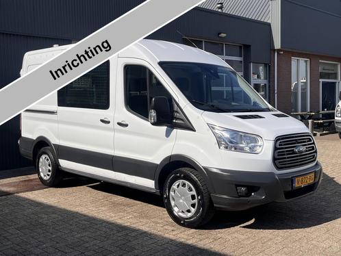Ford Transit 350 2.2 TDCI L2H2 Werkplaats inrichting Kast In, Auto's, Bestelauto's, Bedrijf, Te koop, ABS, Airbags, Airconditioning