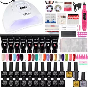 20stks Gellak & 9stks 15ml PolyGel Pakket. Nagels/Nail art. beschikbaar voor biedingen
