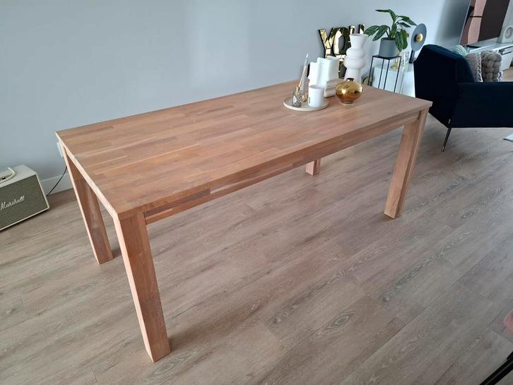 Eettafel 180x85 cm – 6 persoons, Huis en Inrichting, Tafels | Eettafels, Zo goed als nieuw, 50 tot 100 cm, 150 tot 200 cm, Rechthoekig
