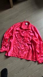 Blouse roze fluor maat 52, Ophalen of Verzenden, Zo goed als nieuw