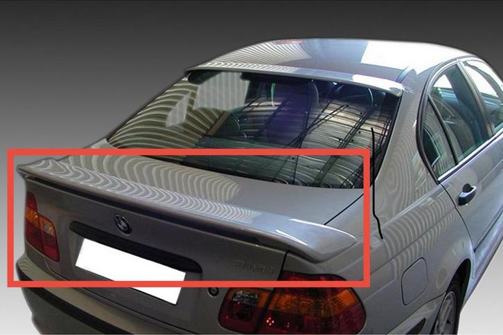 BMW E46 spoiler pre-facelift 1998-2005 sedan 4drs primer, Auto diversen, Tuning en Styling, Ophalen of Verzenden
