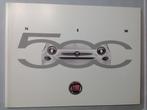 New Fiat 500 Berline en Cabrio folder NED 58 blz 09/2015, Ophalen of Verzenden, Nieuw, Overige merken