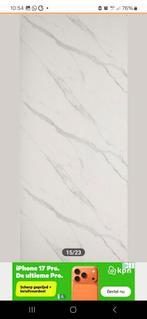 PVC Platen - Marmer Look, Ophalen, Overige typen, Zo goed als nieuw, Minder dan 5 m²