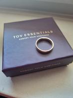 Gouden ring 14kt, Ophalen of Verzenden, Zo goed als nieuw, 17 tot 18, Dame