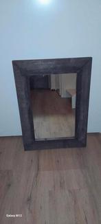 Grote spiegel houten omlijsting, Ophalen of Verzenden, Zo goed als nieuw, Rechthoekig, Minder dan 100 cm