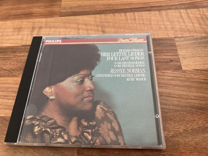 Richard Strauss- 4 letzte Lieder (Norman, Masur Gew.h.Orch.), Cd's en Dvd's, Cd's | Klassiek, Zo goed als nieuw, Orkest of Ballet