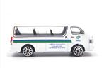 1:69 Toyota Hiace Bangkok Rangsit Train Station Taxi, Ophalen of Verzenden, Nieuw, Auto