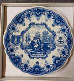 Delftsblauw gedenkbord, Antiek en Kunst, Ophalen of Verzenden