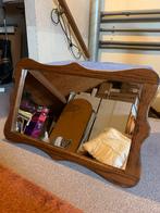 OUDERWETSE SPIEGEL 80x50 cm. GRATIS, Ophalen, Rechthoekig, 50 tot 100 cm, Minder dan 100 cm