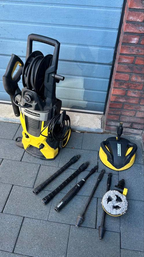 Krachtige Kärcher K5.700 140 bar (defect) met accessoires, Tuin en Terras, Hogedrukreinigers, Gebruikt, Elektrisch, Ophalen