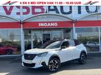 Peugeot 2008 1.2 PURETECH AUT. 130PK GT LED NAVI CARPLAY AIR, Automaat, Gebruikt, Huisgarantie, Met garantie (alle)
