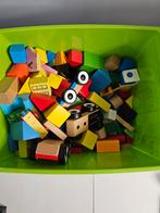 Houten blokken speelgoed, Ophalen, Gebruikt