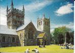 Ansichtkaart	Wimborne (Engeland)	Wimborne Minster, Verzamelen, Ansichtkaarten | Buitenland, Gelopen, Engeland, Verzenden, 1980 tot heden