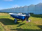 Console boot inc 25PK Yamaha 4 takt + trailer. Vaarklaar!, Watersport en Boten, Vis- en Consoleboten, Ophalen, 10 tot 30 pk, 3 tot 6 meter
