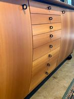 Vintage Giorgetti design dressoir Umberto Asagno, Ophalen, Zo goed als nieuw, 200 cm of meer, Nvt