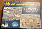 Jan van Haasteren 2 x 1000 stukjes, Ophalen of Verzenden, 500 t/m 1500 stukjes, Zo goed als nieuw, Legpuzzel
