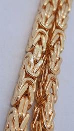 gouden Koningsketting 14kt, Sieraden, Tassen en Uiterlijk, Nieuw, Goud, Goud, Ophalen of Verzenden