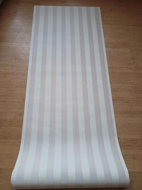 Nieuwe behangrol Erismann 12090-05, strepen, roze, Huis en Inrichting, Stoffering | Behang, Roze, minder dan 10 m², Ophalen of Verzenden