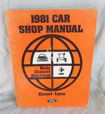 Werkplaats handboek voor Ford Escort/Lynx beschikbaar voor biedingen