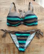 Prima donna bikini 80 D broekje 38 ZGAN blauw groen kaki 80D, Blauw, Ophalen of Verzenden, Zo goed als nieuw, Bikini
