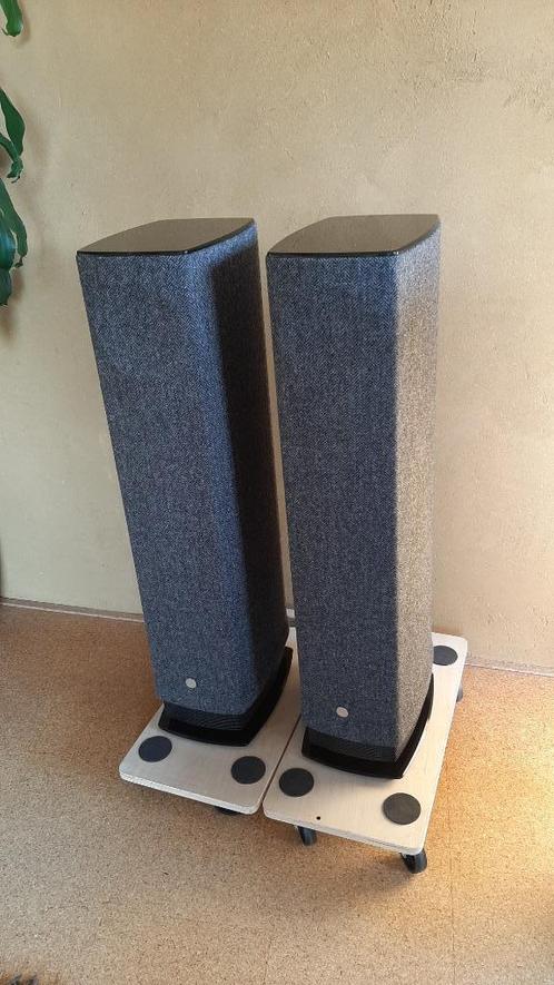 Linn 530 aktieve Exakt speakers, zgan, €5.578,51 ex vat/btw, Audio, Tv en Foto, Luidsprekers, Zo goed als nieuw, Front, Rear of Stereo speakers
