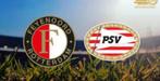 2 kaarten Feyenoord PSV vak DD, Tickets en Kaartjes, Seizoenskaart, Twee personen