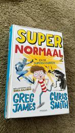 Greg James - Super Normaal en de superschurken, Ophalen of Verzenden, Gelezen, Greg James; Chris Smith