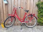 Rode damesfiets Batavus, Fietsen en Brommers, Ophalen, 56 cm of meer, Zo goed als nieuw, Batavus.