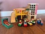 Retro Fischer Price Garage met Accessoires, Antiek en Kunst, Ophalen of Verzenden