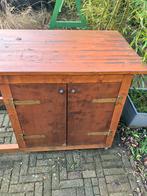 BBQ tafel met Weber 47cm, Ophalen, Gebruikt, Houtskool, Vrijstaand