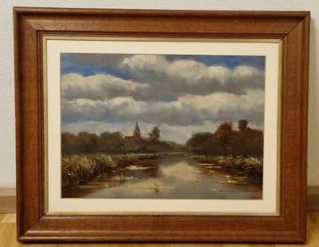 Prachtige landschap met water. beschikbaar voor biedingen