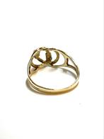 14k gouden ring, 18 tot 19, ., Ophalen of Verzenden, Zo goed als nieuw