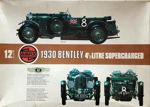 1930 Bentley 4,5 ltr , 1/12 Airfix, Hobby en Vrije tijd, Modelauto's | 1:32, Gebruikt, Auto, Corgi, Ophalen of Verzenden