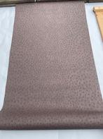 Vliesbehang stippenprint bruin €5 per rol, Huis en Inrichting, Stoffering | Behang, Ophalen, 75 m² of meer, Bruin