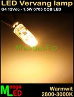 LED G4 ledspot ledlamp 0705 COB - 12V - 1,8 Watt - Dimbaar, Nieuw, Bipin of Steekvoet, LEDvervanglamp, Ophalen of Verzenden