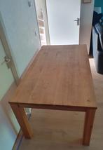 Eiken eettafel, Ophalen, Gebruikt, Eikenhout, 50 tot 100 cm