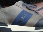 Heren sneakers NZA New Zealand Auckland leer grijs maat 45, Ophalen of Verzenden, Overige kleuren, New Zealand Auckland, Sneakers of Gympen
