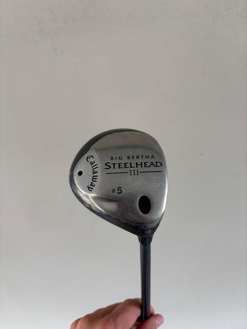 Callaway Big Bertha Steelhead houten 5 - R-flex, Sport en Fitness, Golf, Zo goed als nieuw, Club, Callaway, Ophalen of Verzenden