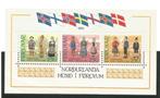 Faeröer Mi. 90/92 blok 1, Postzegels en Munten, Postzegels | Europa | Scandinavië, Denemarken, Verzenden, Postfris