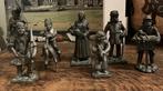 Tinnen Beeldjes; Daalderop; 7 Stuks; Vintage; Merk, Antiek en Kunst, Antiek | Tin, Ophalen of Verzenden