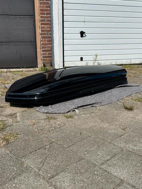 Thule / Volvo Dynamic M 800 dakkoffer glossy black, Auto diversen, Dakkoffers, Zo goed als nieuw, Ophalen